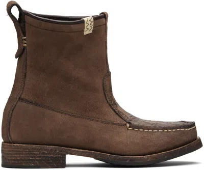 Visvim Brown Nakoda Boots