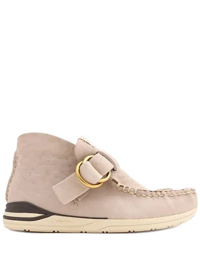 Visvim Buckle-detail Leather Boots