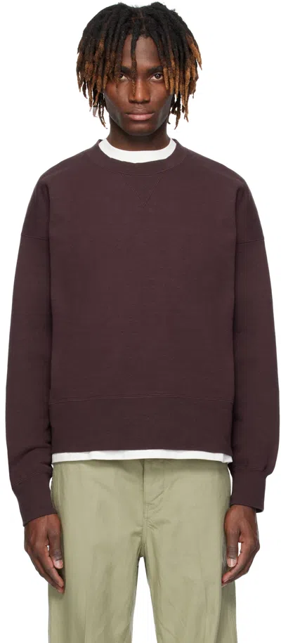 Visvim Burgundy Court L/s Sweatshirt