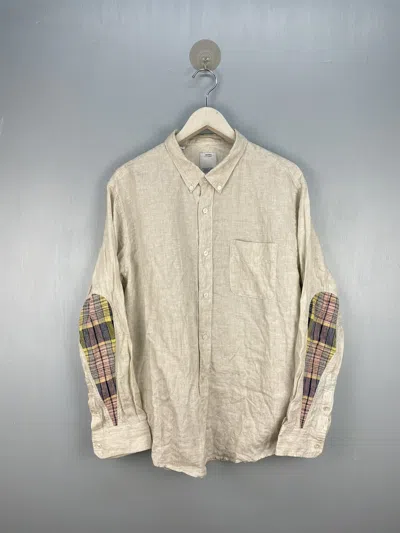 Pre-owned Visvim Button Up Shirt In Sand