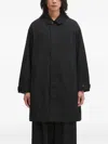 Visvim Buttoned Jacket In Black
