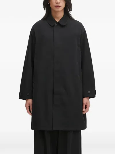 Visvim Buttoned Jacket In Black