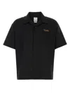 Visvim Black Silk Shirt In Multi