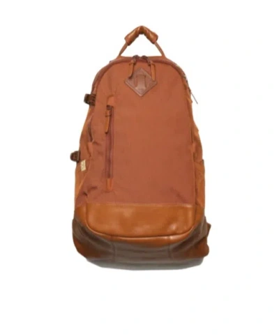 Visvim Canvas Leathertrim Utility Backpack In Brown