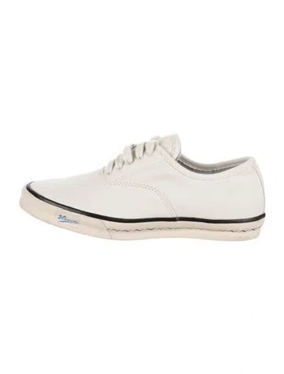 Pre-owned Visvim Canvas Sneakers In Neutrals
