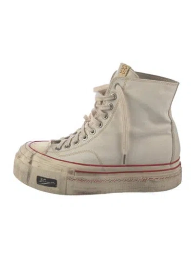 Pre-owned Visvim Canvas Sneakers In Neutrals