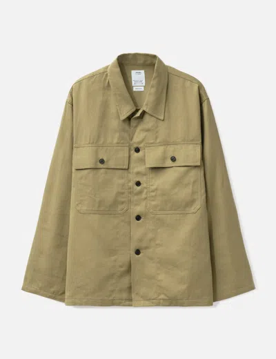 Visvim Cardwell Shirt In Green