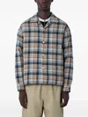 Visvim Check Weave Classic Collar Jacket In Multi