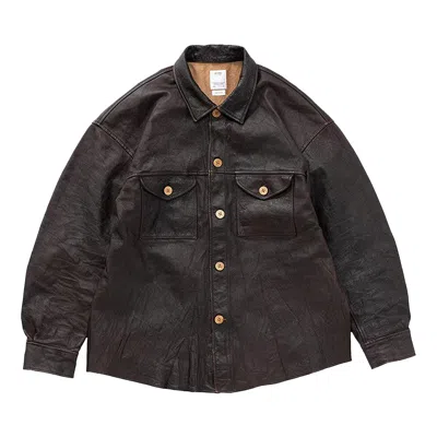 Pre-owned Visvim Civilian Shacket 'dark Brown' | Men's Size 2