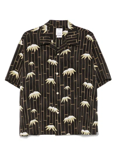 Visvim Copa Camp-collar Printed Silk Shirt In Multi