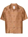 Visvim Copa Shirt In Brown