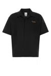 Visvim Black Silk Shirt In Multi