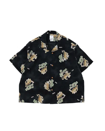 Visvim Copa Shirt S/s Tora In Black