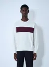 Visvim Cotton-and-silk-blend Sweater In White