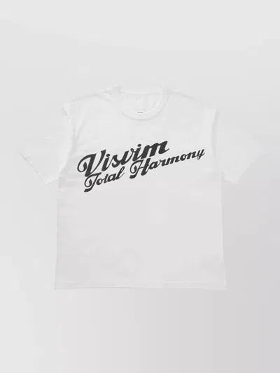 Visvim Cotton Oversized Printed Short-sleeve T-shirt In White