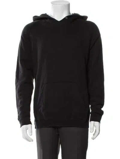 Pre-owned Visvim Crew Neck Long Sleeve Hoodie In Black