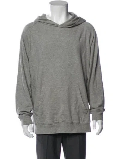 Pre-owned Visvim Crew Neck Long Sleeve Hoodie In Gray