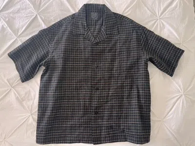 Pre-owned Visvim Crosby Shirt S/s Santome - Black 4