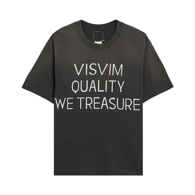 Pre-owned Visvim Damaged Jumbo Tee 'black' | Men's Size 2