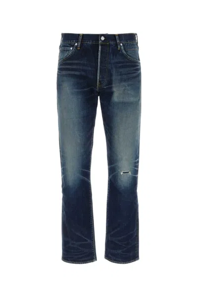 VISVIM VISVIM DARK BLUE DENIM JEANS