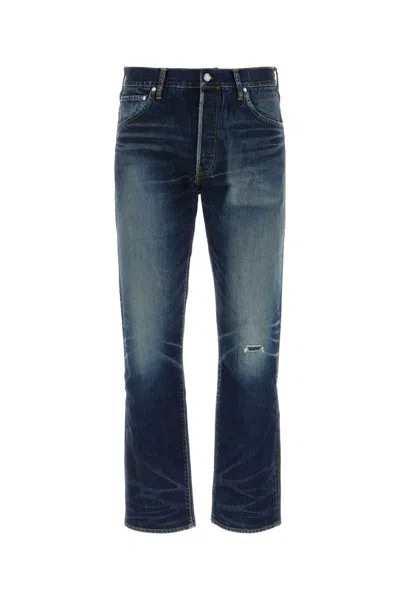 VISVIM DARK BLUE DENIM JEANS