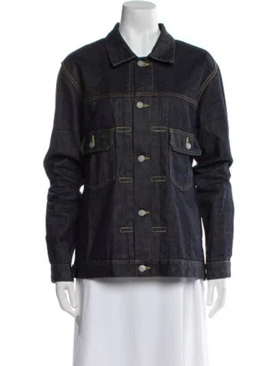 Pre-owned Visvim Denim Jacket In Blue