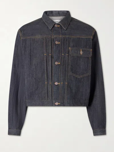 Visvim 102xx Mud Od Denim Jacket In Blue