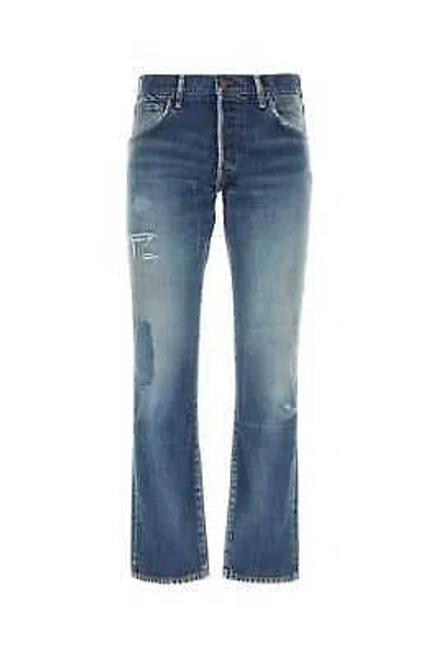 Pre-owned Visvim Denim Jeans In Blue