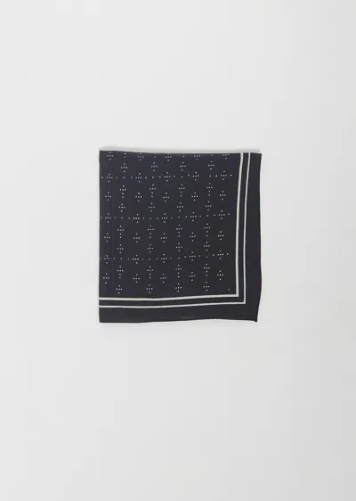 Visvim Dot Bandana In Black