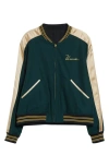 Visvim Douglas Team Jacket In Green