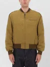 Visvim Brown Solid Mock Collar Jacket In Brown