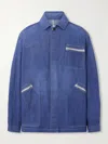 Visvim Eclair Denim Jacket In Blue