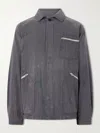 Visvim Eclair Denim Jacket In Gray