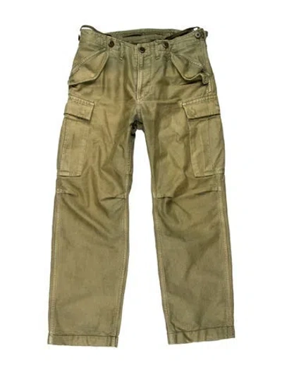 Pre-owned Visvim Eiger Cargo Pants In Green