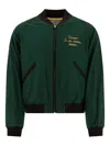 Visvim Men's "hackett" Bomber Jacket In Green