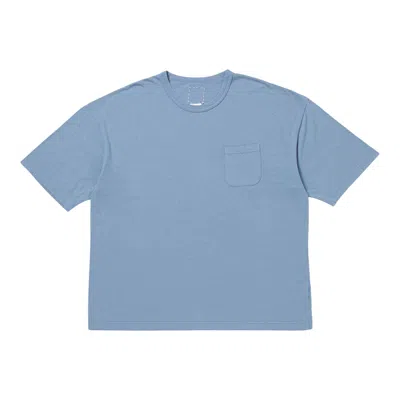 Visvim Ex Jumbo Short Sleeve Tee In Blue