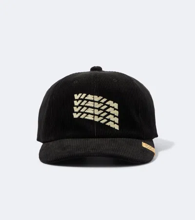 Visvim Excelsior Ii Cotton Corduroy Baseball Cap In Black