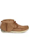 Visvim Lhamo-folk Derby Shoes In Brown