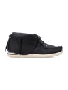Visvim Men's Fbt-lhamo-folk Sneaker In Black
