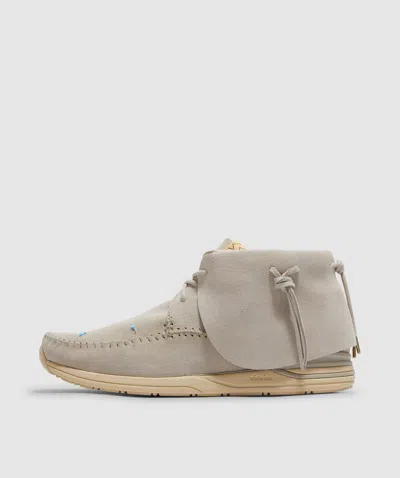 Visvim Fbt Lhamo Folk Boot In Grey