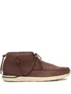 Visvim Fbt Lhamo-folk Boots In Brown
