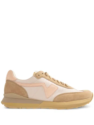 Visvim Tan & Beige Fkt Runner Sneakers