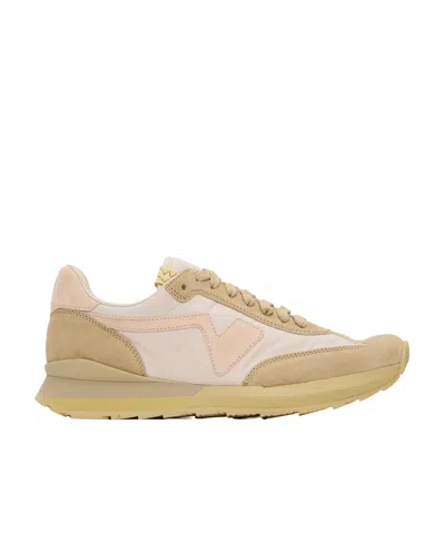 Visvim Fkt Runner Sneakers In Nude | ModeSens