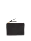 Visvim Foldable Zip Wallet In Brown