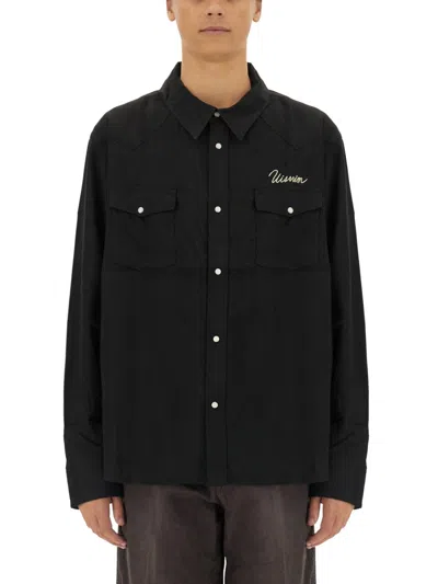Visvim Four Corners L/s In Black