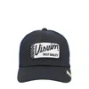 Visvim Goodyear Ii Logo-patch Mesh-panel Cap In Black