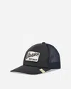 Visvim Goodyear Ii Logo-patch Mesh-panel Cap In Blue