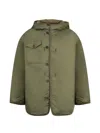 Visvim Greely Corps Button Down Jacket In Gray