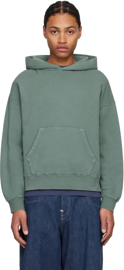 Visvim Green Jumbo Sb Hoodie