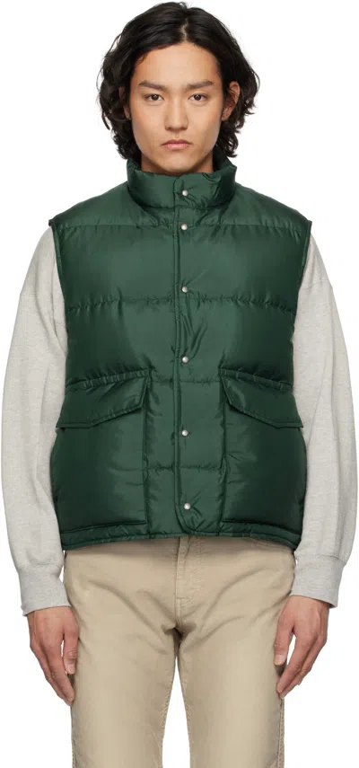 Visvim Green Karluk Down Vest